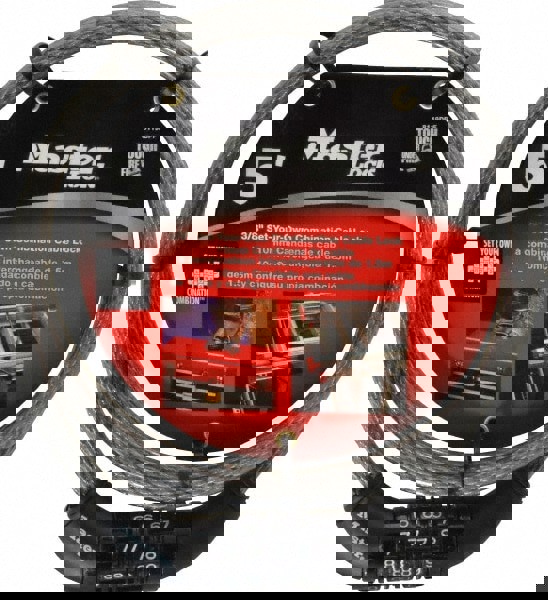 5' Long Combination Cable Lock